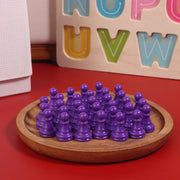New 32pcs Chessman Plastic Pawns Checkers Pieces For Games Tabletop Markers Components 2.5*1.5cm