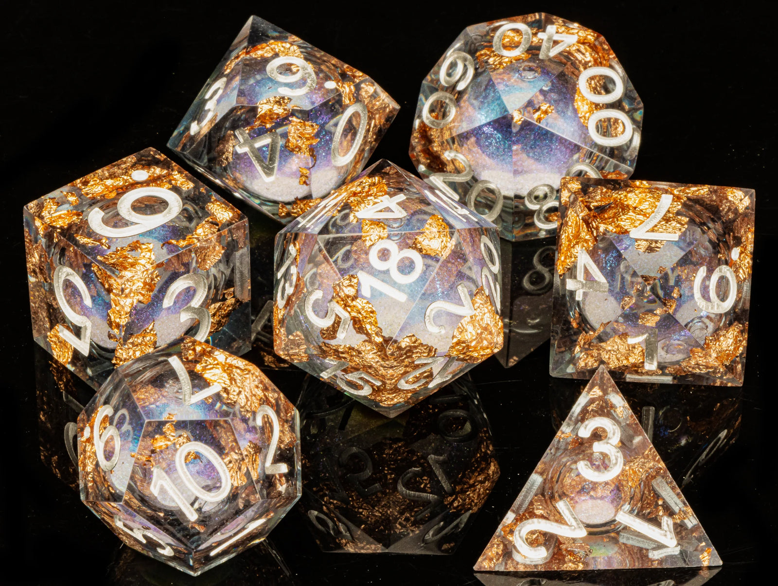 Mineral-Style RPG Dice Set - Design 16