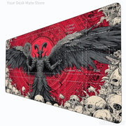 Demon Messenger and Rune Array Magic Card Battle Mat MTG Playmat Anti-slip Base Gathering Gaming Mats Board Game Mat for TCG