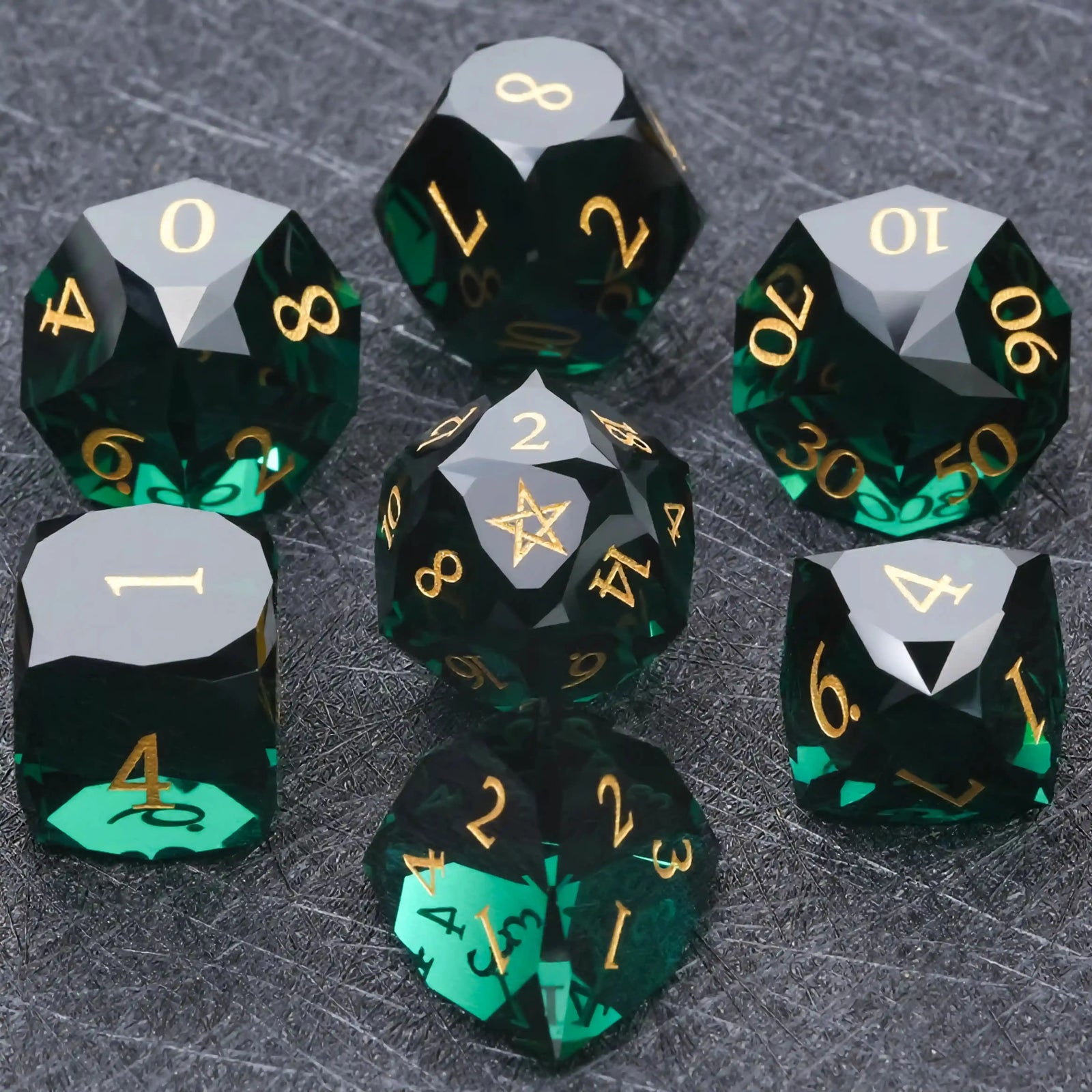 Mineral-Style RPG Dice Set - Design 24