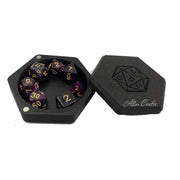 DnD Dice tray Acrylic Dice box for role play games players, for dungeons and dragon dice collection box rpg players dice tower