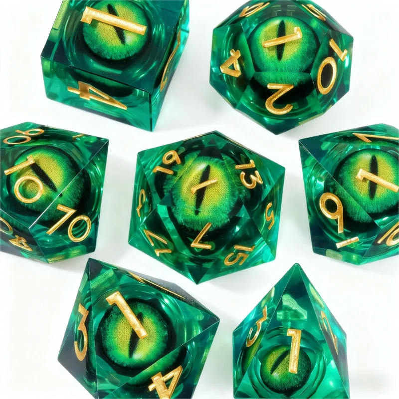 Mineral-Style D6 Dice Set - Design 2