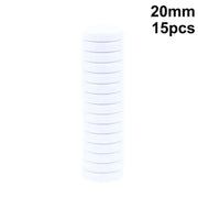Multi Color Round Plastic Chess Pieces 20/27/32MM 15Pcs Backgammon Draughts Western Board Game Supplies