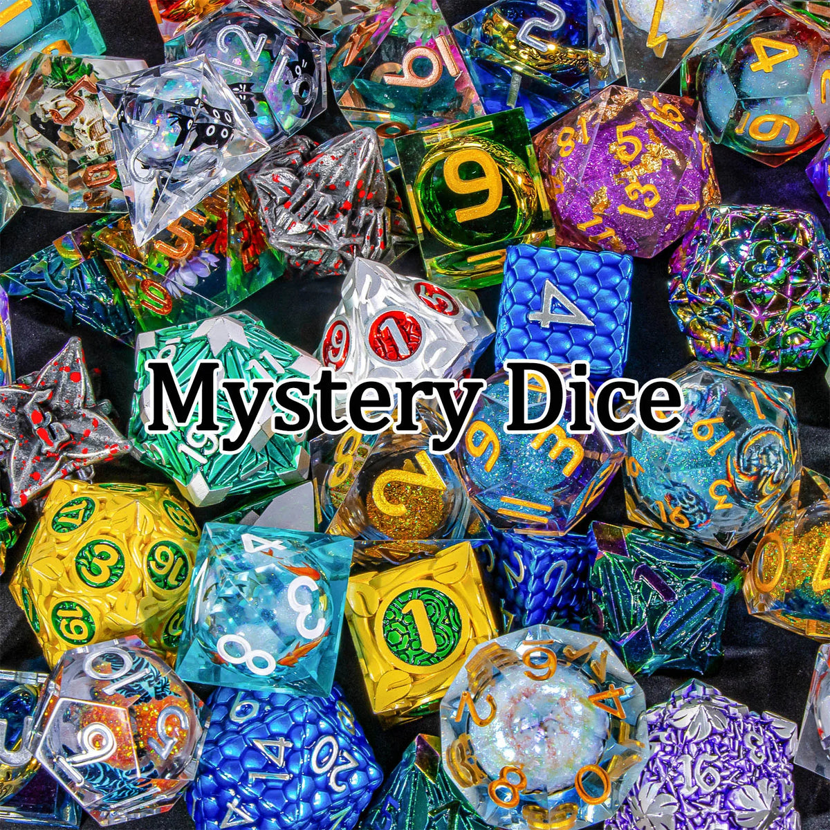 Antique Dragon Metal D6 Dice - Design 2