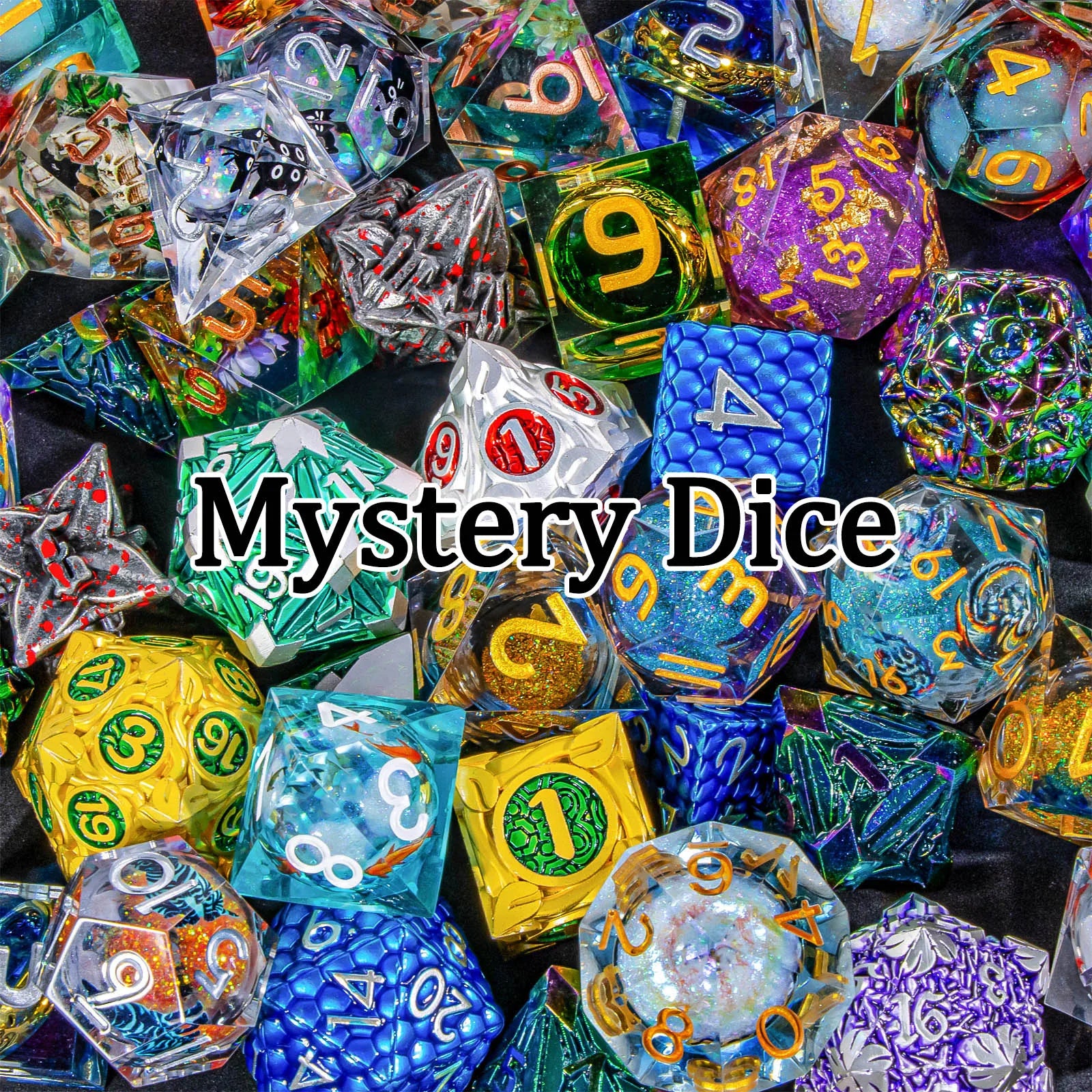 Antique Dragon Metal D6 Dice - Design 2