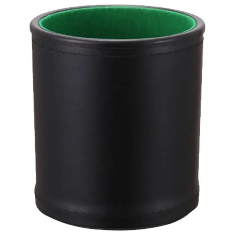 Quiet PU Leather Straight Dices Cup Shaker Dices Cups Drinking Game Entertainment Dices Cup Bar Game Supply
