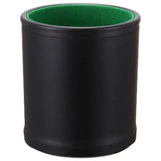 Quiet PU Leather Straight Dices Cup Shaker Dices Cups Drinking Game Entertainment Dices Cup Bar Game Supply