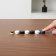 15Pcs Backgammon Draughts 20MM 27MM 32MM Plastic Round Multi Color Western Chess Checkers for Home Table Games