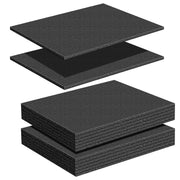 Polyethylene Foam Sheet Black Block Sheet Thick Cuttable Foam Padding Inserts for Cases,Packing Toolbox Storage and Craft Pad