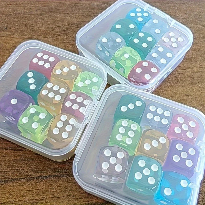 Vivid D6 Replacement Dice - 9 Pack with Case