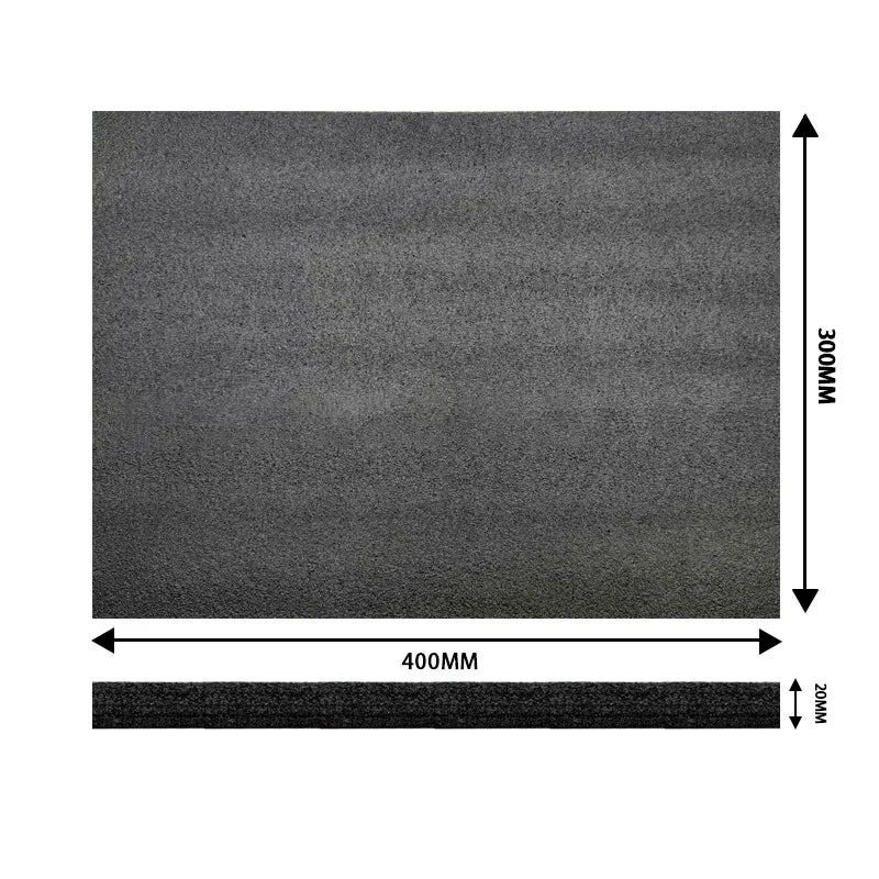 Polyethylene Foam Sheet Black Block Sheet Thick Cuttable Foam Padding Inserts for Cases,Packing Toolbox Storage and Craft Pad