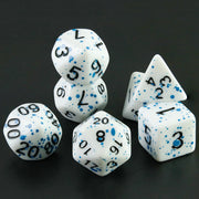 Board Game Accessories Cubes High Quality Acrylic Dice Unique Blood Effect Mixing Colours Effect For Entertainment Table Gaming