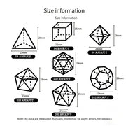 1-7PCS Opal Synthetic Gem Dice Carving Digital Dice set DND TRPG for Dungeons & Dragons gemstones Crystal Stone Dice D20 D6
