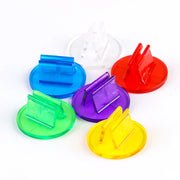 50pcs Card Holder Translucent Plastic Card Stands for Board Game Accessories Fixed Props