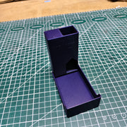 portalbe mini castle foldable dice tower with storage board game accessories card game prop COC DND desktop game