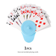1/2/4PCS Multi-Layer Playing Cards Holder, Suitable for Poker Cards, Game Night Supplies, Compact Design for Easy Storage and Or