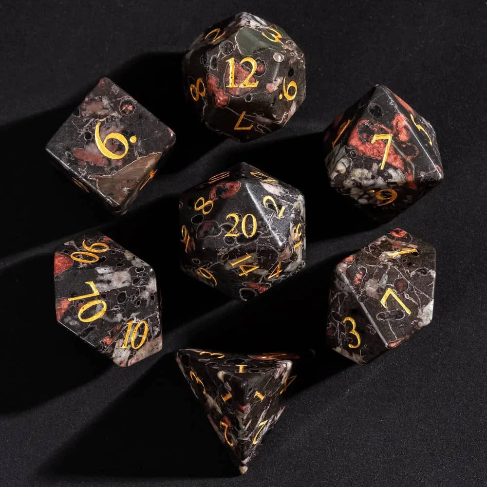 Jade RPG Dice Set