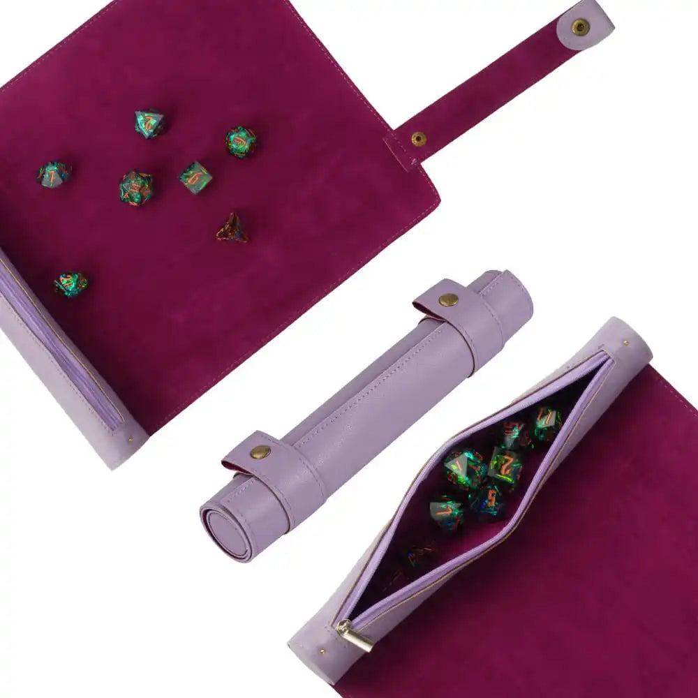 Fold-Flat Dice Tray & Storage - Design 2