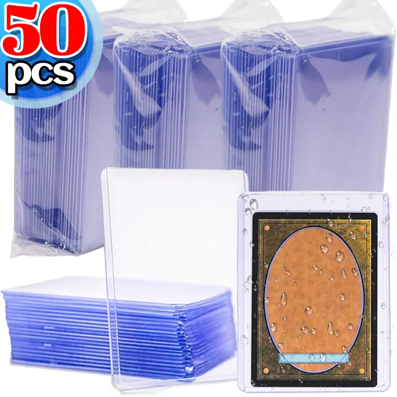Clear Rigid Card Toploaders - Design 8