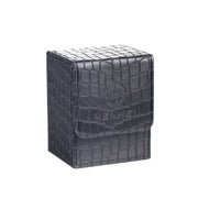 PU Magnetic Trading Card Deck Box for MGT/PTCG, Portabe Card Storage Box Holds 100＋ Sleeved Cards Board Game Commander Card Case