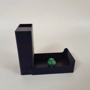 portalbe mini castle foldable dice tower with storage board game accessories card game prop COC DND desktop game