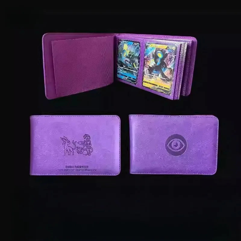 HexHoard Zippered Trading Card Binder – 64-Card Capacity – 5 Colours to Choose From