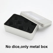 Handmade DND Gift For Board Games Polyhedral Resin DND Dice Set Role Playing Table Game RPG Dice Sharp Edge Dice-Layer13