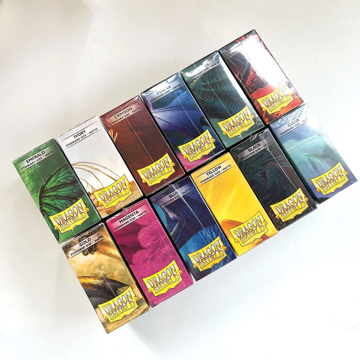 Matte Card Sleeves - 100 Pack - 66x91mm - Design 11