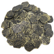 10/25/50pcs Plastic Pirate Coin Fake Gold Coin Treasure Game Simulation Toys Coin Kids Party Gift Kids Birthday Children's Gift