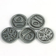 Retro Plating Metal Zinc Alloy Coins High Quality Game Coins Collection Coins 30 Pcs Per Set for Board Game Accessories