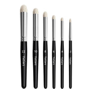 Yutiars 3/6Pcs Miniature Paint Brushes Wood Handle Fine Detail Brush for Enamel DND Warhammer 40K Citadel Model Figurines