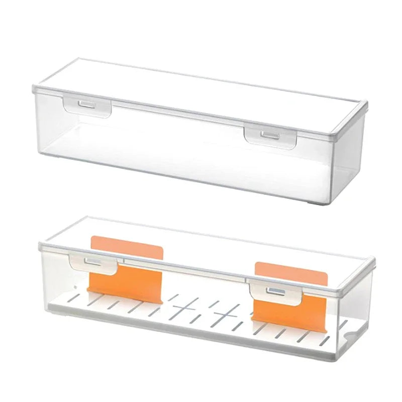 Large Clear Card Storage Organiser with Dividers