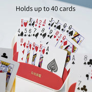 1/2pcs Card Holder Plastic Card Stand Hands-Free Design Card Storage Rack Suitable for Playing Cards UNO Other Board Game Cards