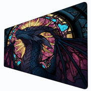 Gorgeous Giant Dragon Magic Card Battle Mat TCG Playmat Anti-slip Base 35X60CM Gathering Gaming Mats Board Game Mat for TCG