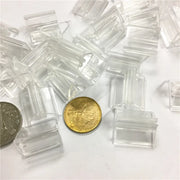 50PCS Full trasparent PP Plastic Cards Base Stand holder for Paper Card Board Games Children Cards Stand Game Accessories New