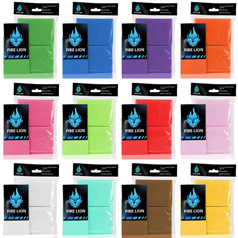 Matte Card Sleeves - 100 Pack - 66x91mm - Design 6