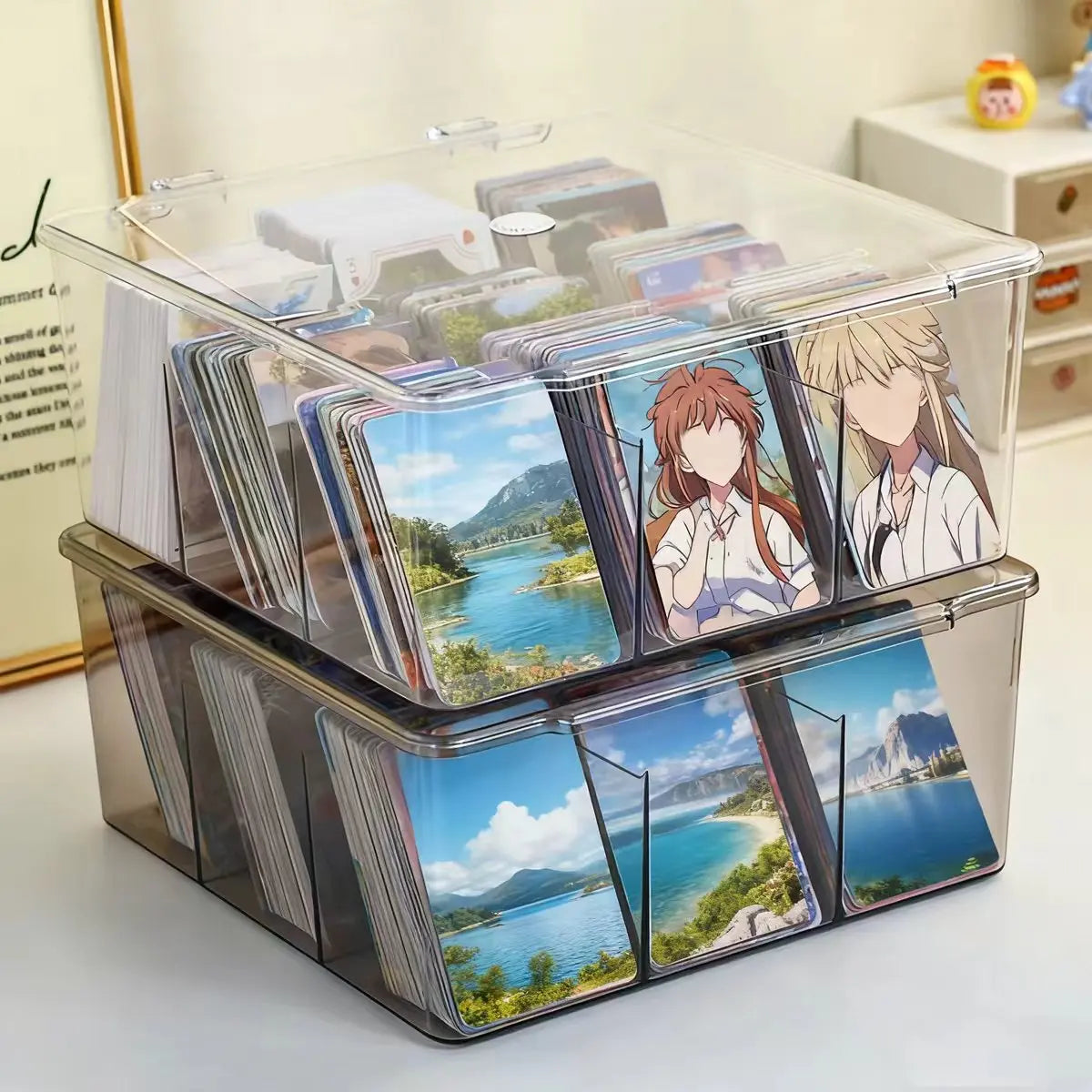 Clear Acrylic Deck Box - Design 4