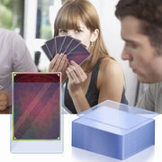 1-10Pcs Sports Card Holder Transparent Protective Case 35PT Trading Card Holder For Baseball Football Cards Protective Card Case