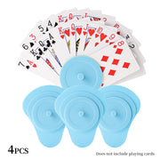 1/2/4PCS Multi-Layer Playing Cards Holder, Suitable for Poker Cards, Game Night Supplies, Compact Design for Easy Storage and Or