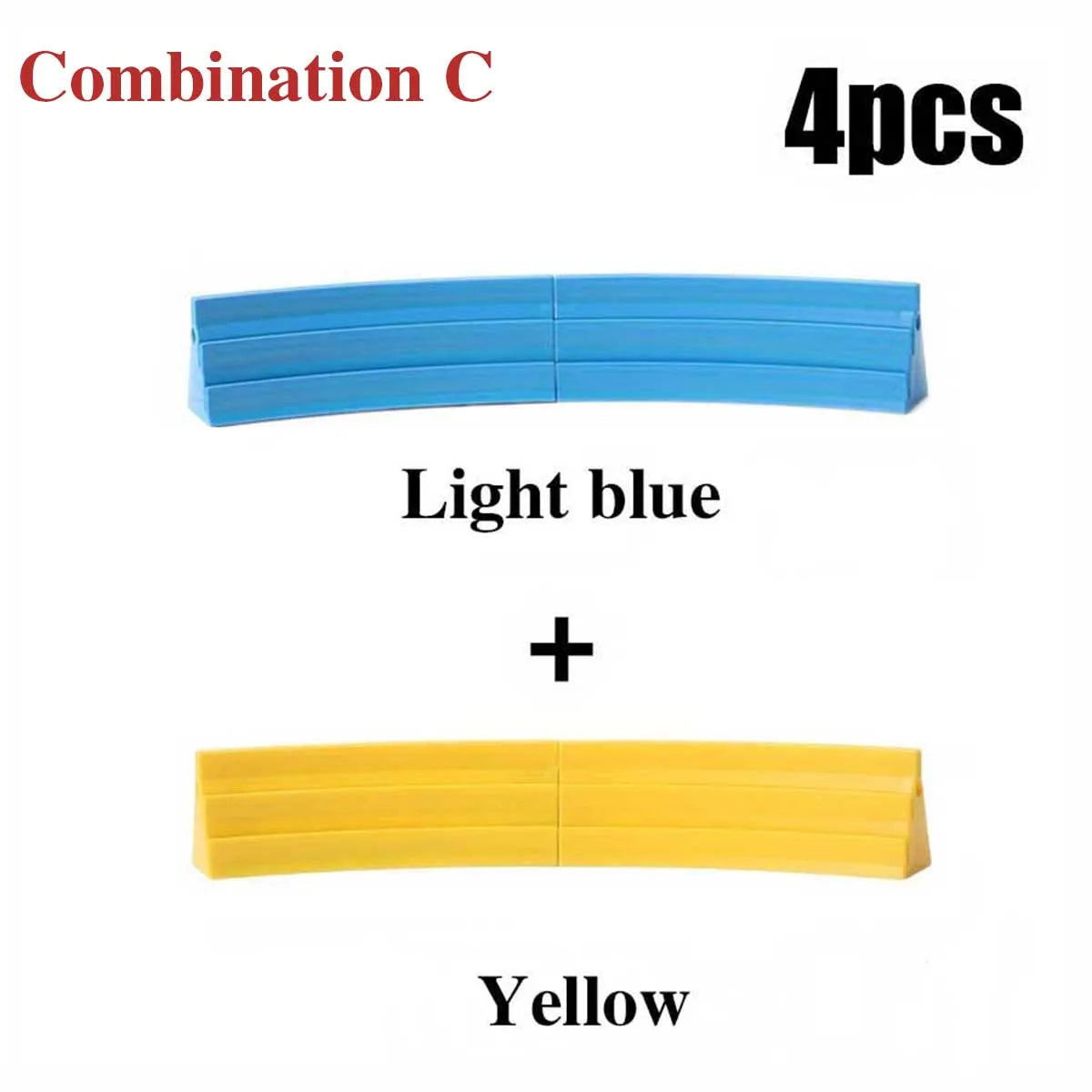 3-Tier Hands-Free Card Holder - Set of 4 – 6 Colours to Choose From