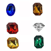 DIY Acrylic Jewels Board Game Gemstone Token 40Pcs Adding a Touch of Luxury to Your Game Board