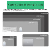 Big Desk Mat Mouse Pad Solid Color Gaming HD Mousepad XXL Keyboard Pads Non-Slip Carpet Office Accessories Speed Table Mats