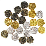 10/25/50pcs Plastic Pirate Coin Fake Gold Coin Treasure Game Simulation Toys Coin Kids Party Gift Kids Birthday Children's Gift