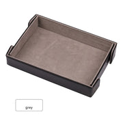 Magnetic Dice Storage Tray PU Leather Storage Box with Faux Fur Foldable Rectangle Case for Dice Games Board Game Accessories