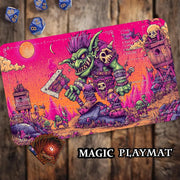 Ferocious Giant Goblin MTG Playmat Magic Card Battle Mat Non-Slip Durable 35X60CM Commander playmat Board Game Mat for TCG