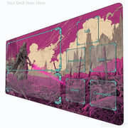 Death Knight and Ruins Magic Card Battle Mat MTG Playmat Anti-slip Base 35X60CM Gathering Gaming Mats Board Game Mat for TCG