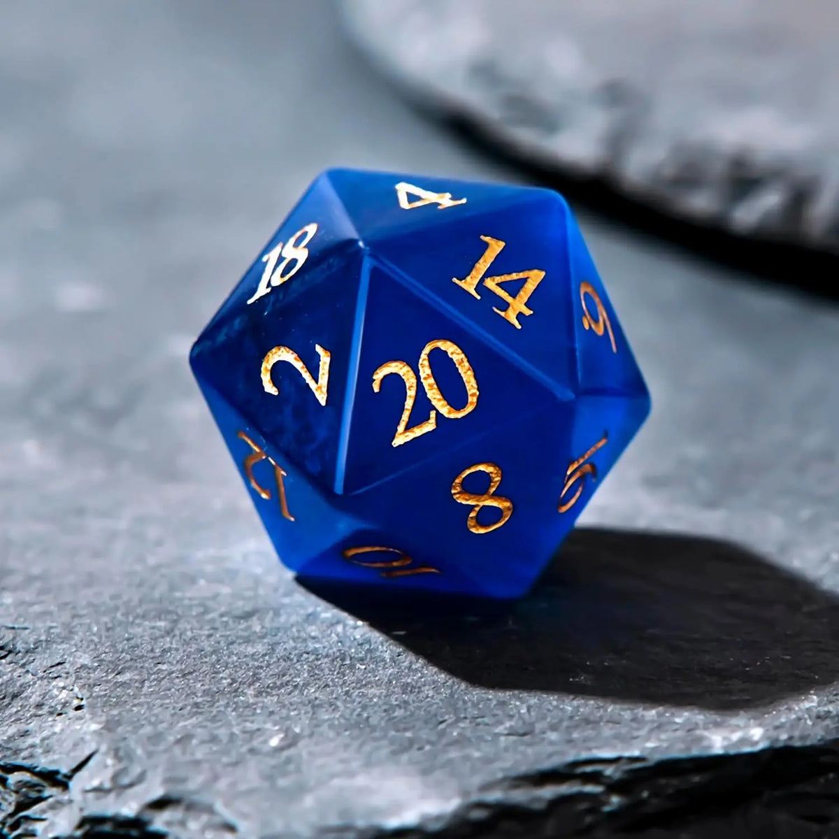 Blue Cat's Eye Gem Die – 4 Colours to Choose From