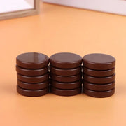 15Pcs Backgammon 20/27/32MM Multi Color Western Chess Round Plastic Draughts Blank Chess Smart Duel Chess Games Accessories