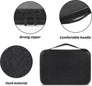 Dice Tray Box for DND Dice Set for D&D, Rolling Trays Polyhedral Dices Storage Bag Holder for Dungeons and Dragons RPG Game Orga