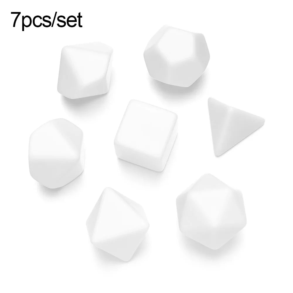 Black Resin D6 Dice Set